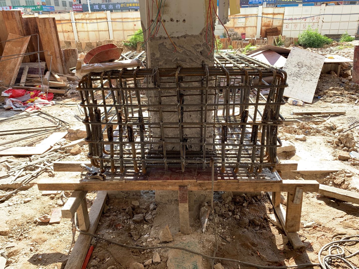 廣花一級公路地下綜合管廊及道路快捷化改造明挖管廊房屋加固工程