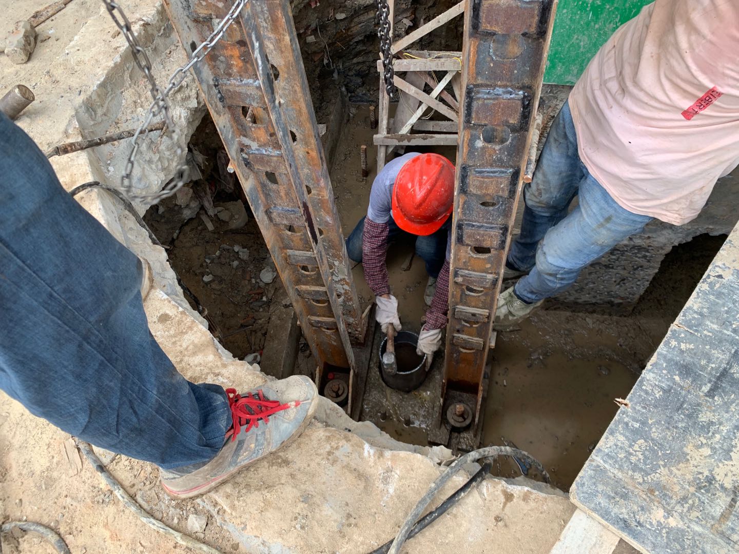 廣花一級公路地下綜合管廊及道路快捷化改造明挖管廊房屋加固工程