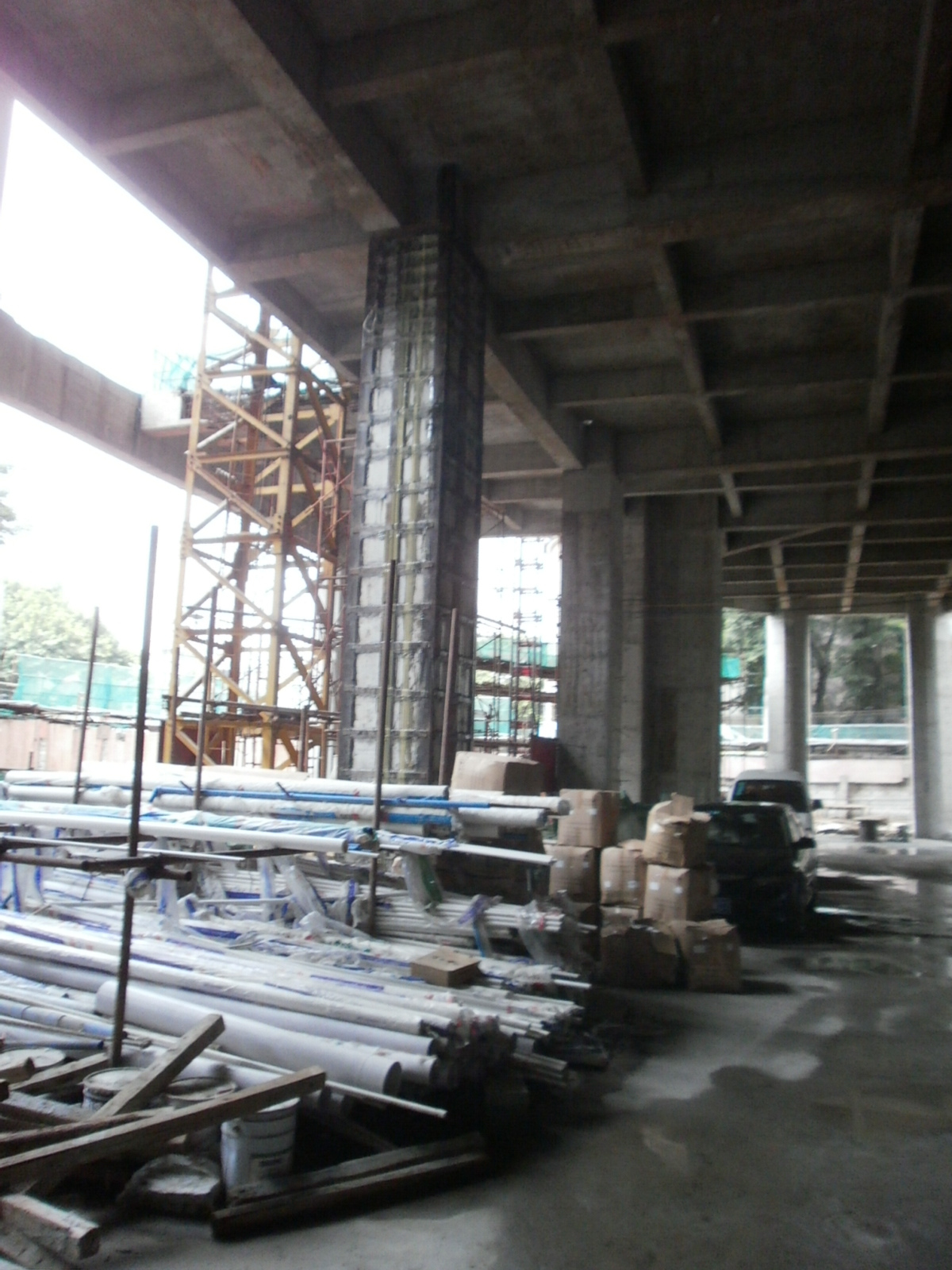 東方文德廣場建筑節能設計工程、五層結構局部加固工程、樣板房室內防水工程