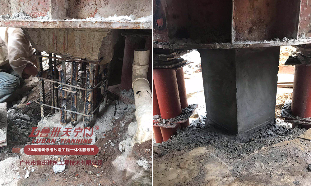 深圳觀瀾花園三棟民房糾偏