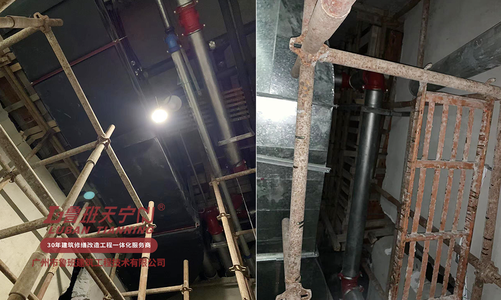中山逸衡酒店加裝電梯改造工程