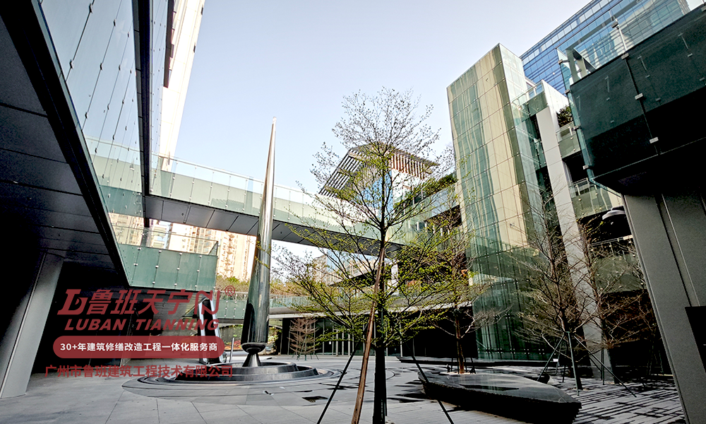 廣州白云之窗海綿城市施工工程