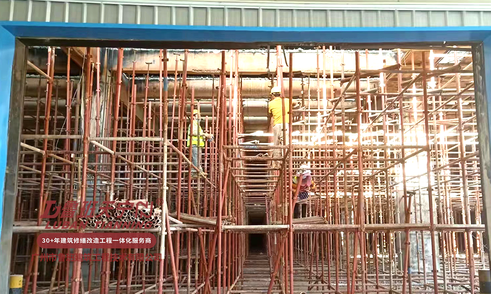 江門某電子科技公司工廠火災(zāi)后修繕改造裝修總承包工程